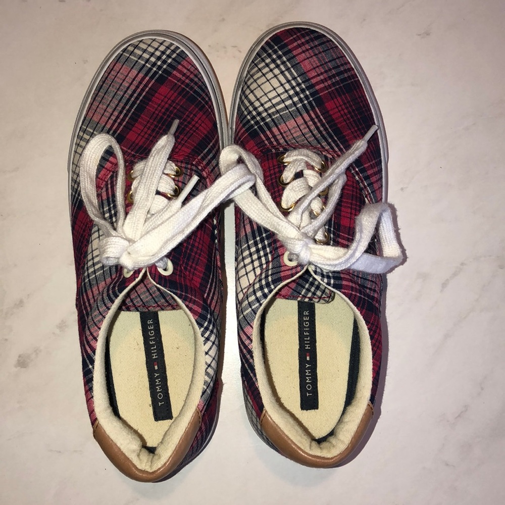 Tommy Hilfiger Plaid Shoe